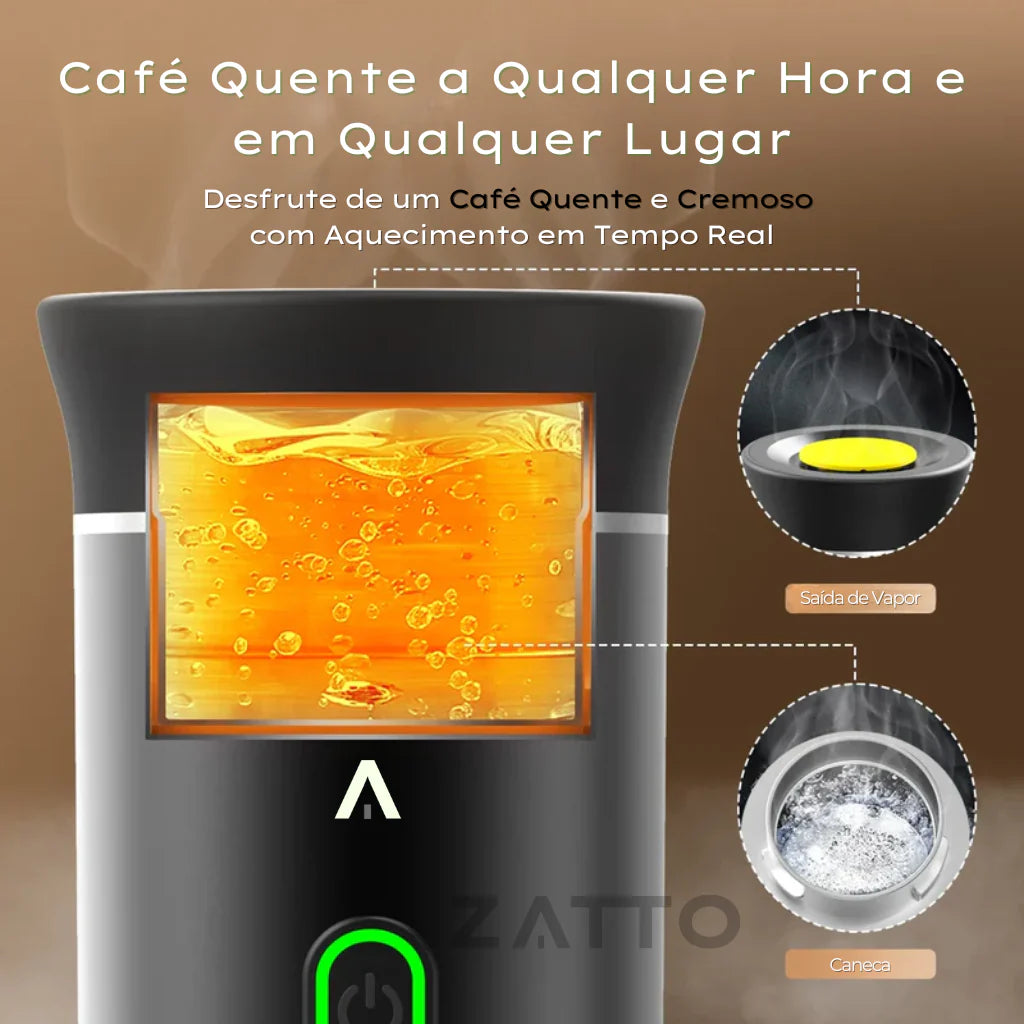 CaféGo Pro™ – A Revolução Portátil do Café Expresso