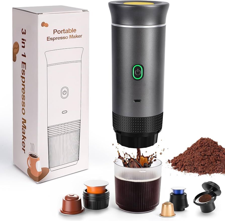 CaféGo Pro™ – A Revolução Portátil do Café Expresso