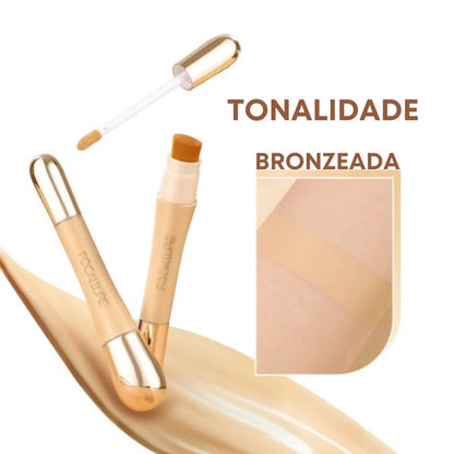 Base Corretiva Focallure 2 em 1- Anti Rugas